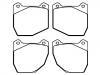 剎車片 Brake Pad Set:RJR698151